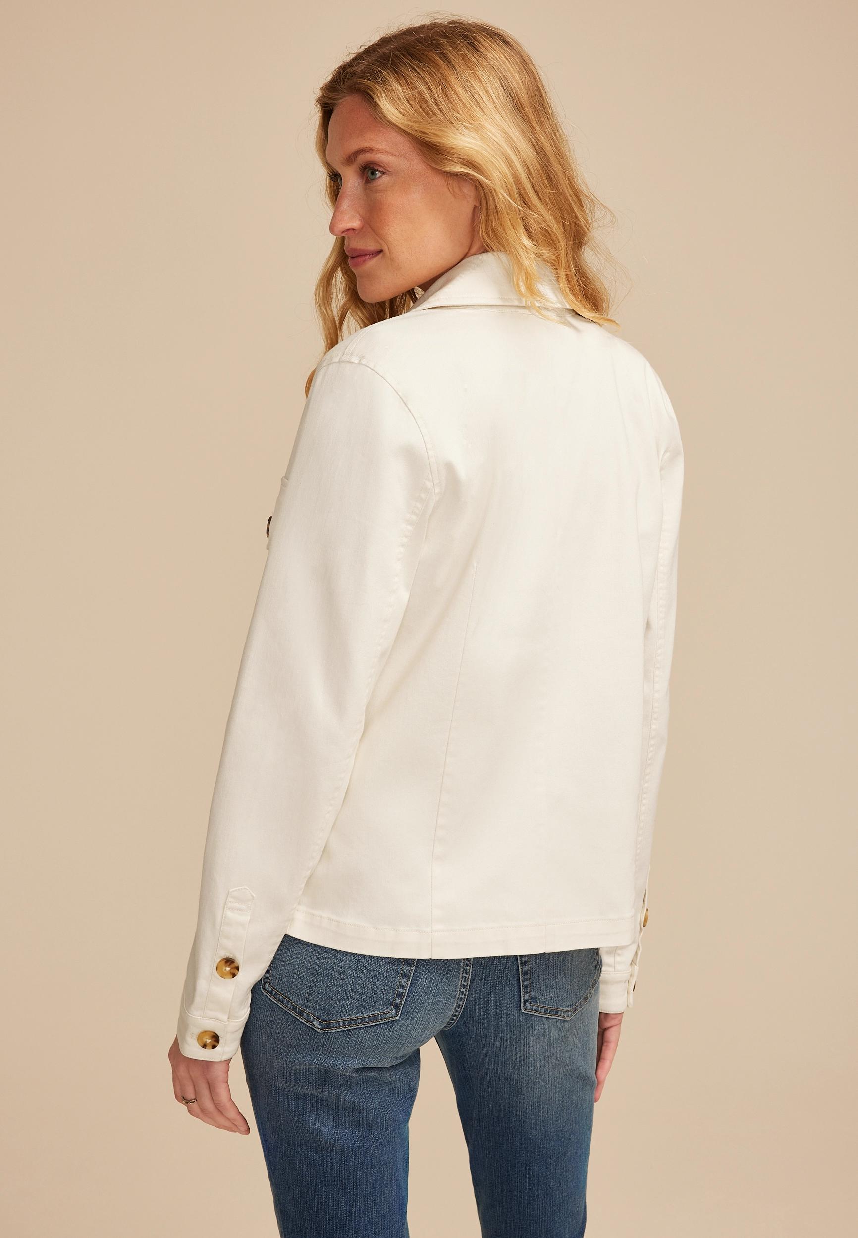 Seamed Twill Jacket Product Image