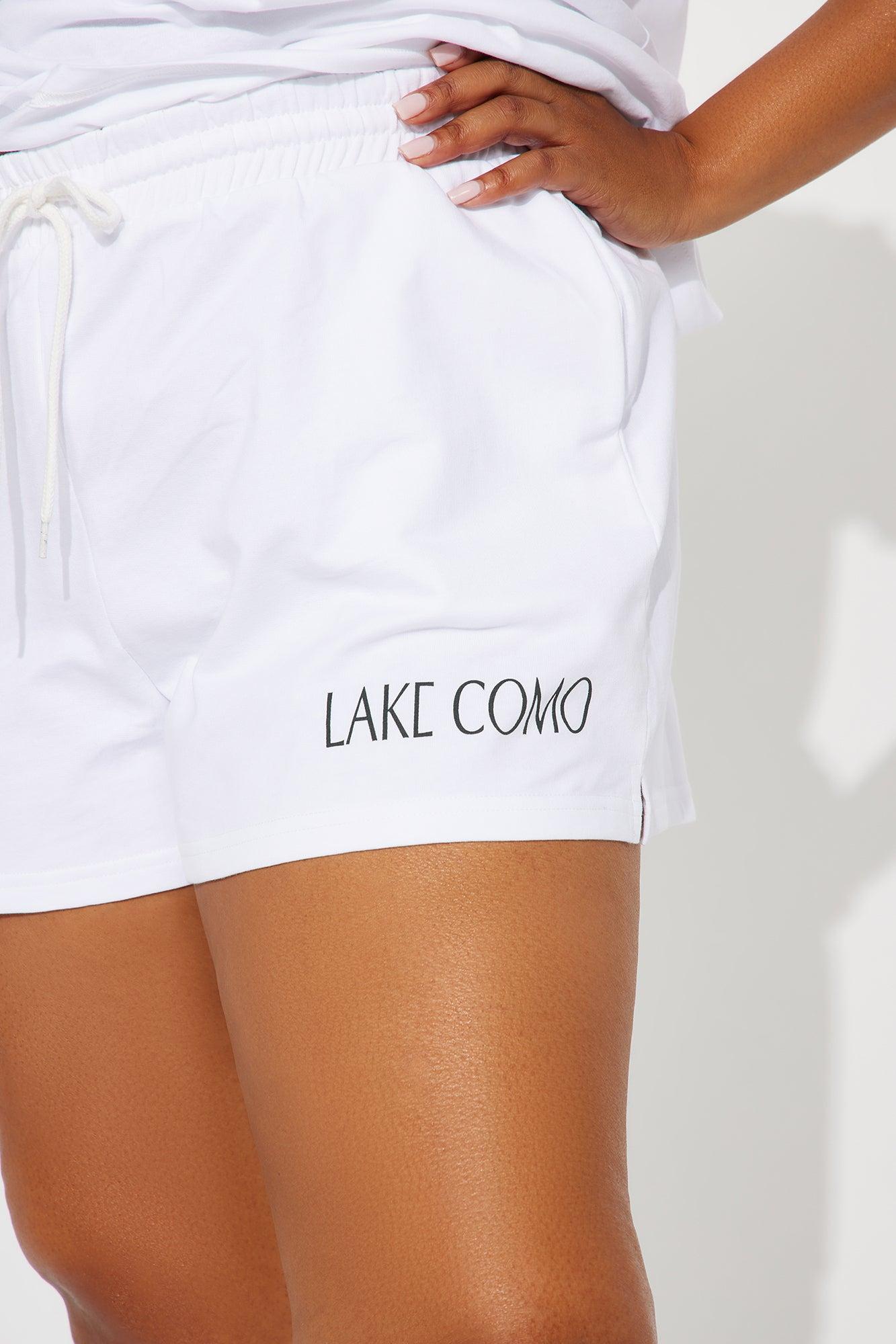 Lake Como Short Set - White Product Image