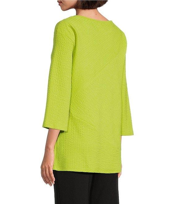 Slim Factor by Investments Flare 3/4 Sleeve Top Product Image