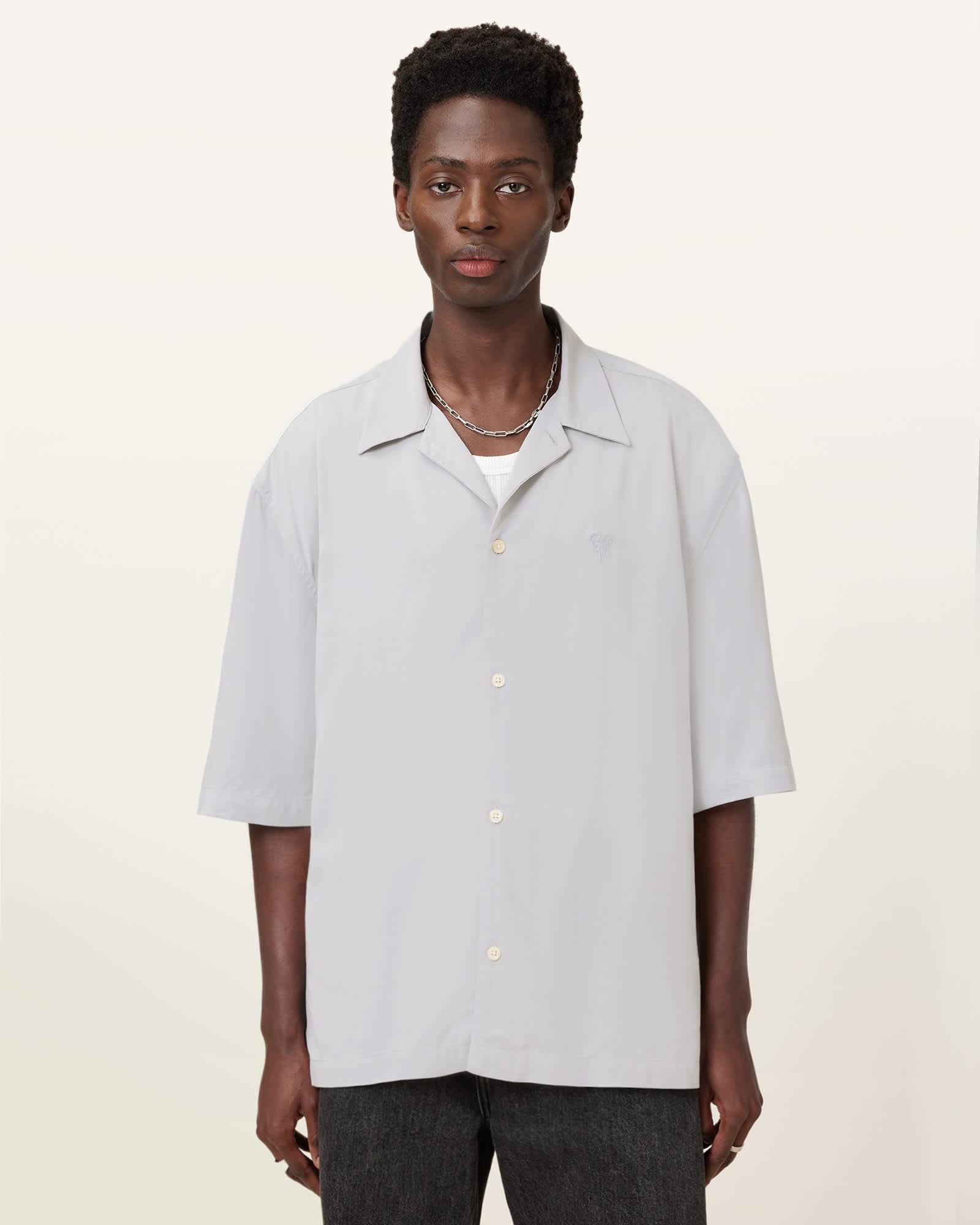 Rialto Oversized Short Sleeve Shirt Product Image