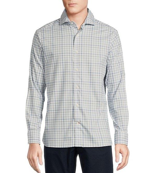 Cremieux Blue Label Brrr° Windowpane Long Sleeve Woven Shirt Product Image