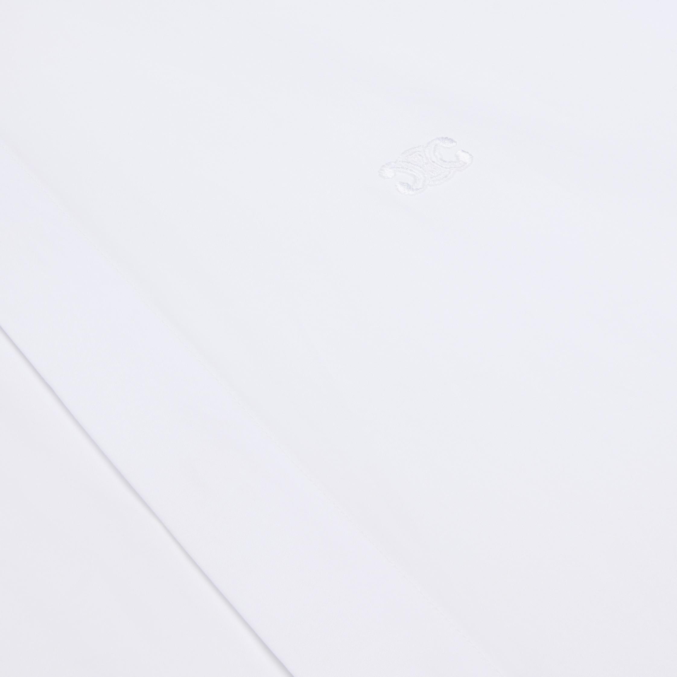 loose shirt in cotton poplin Product Image