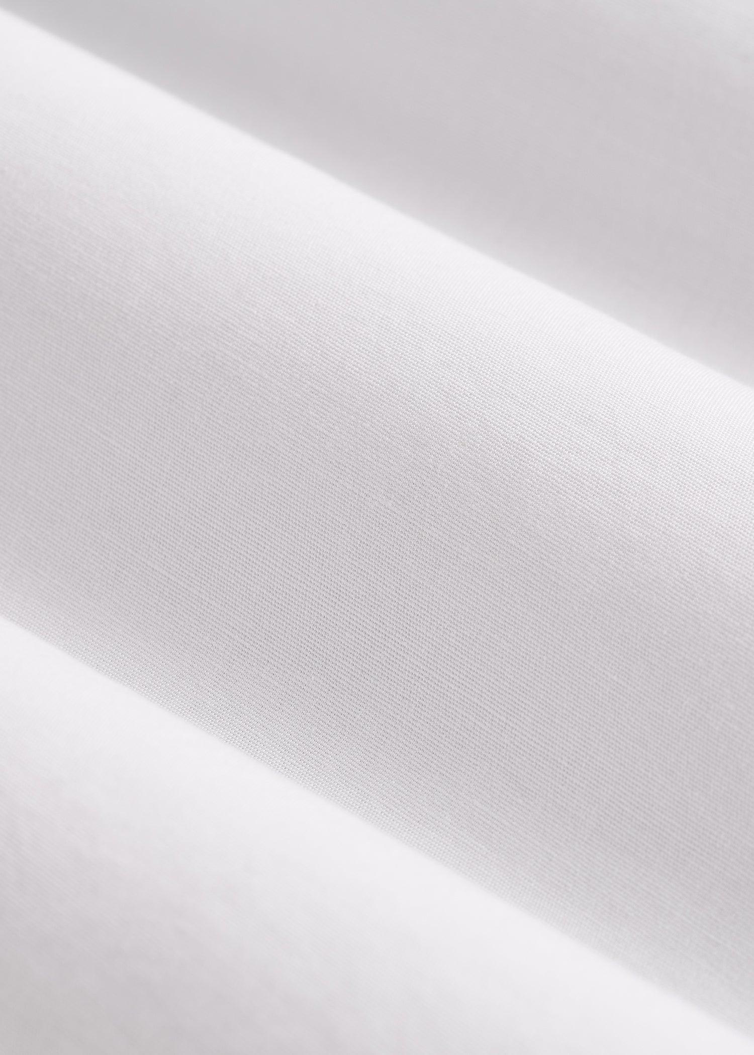 Oskar Button-Up Dress Shirt for Tall Men in Bright White Male Product Image