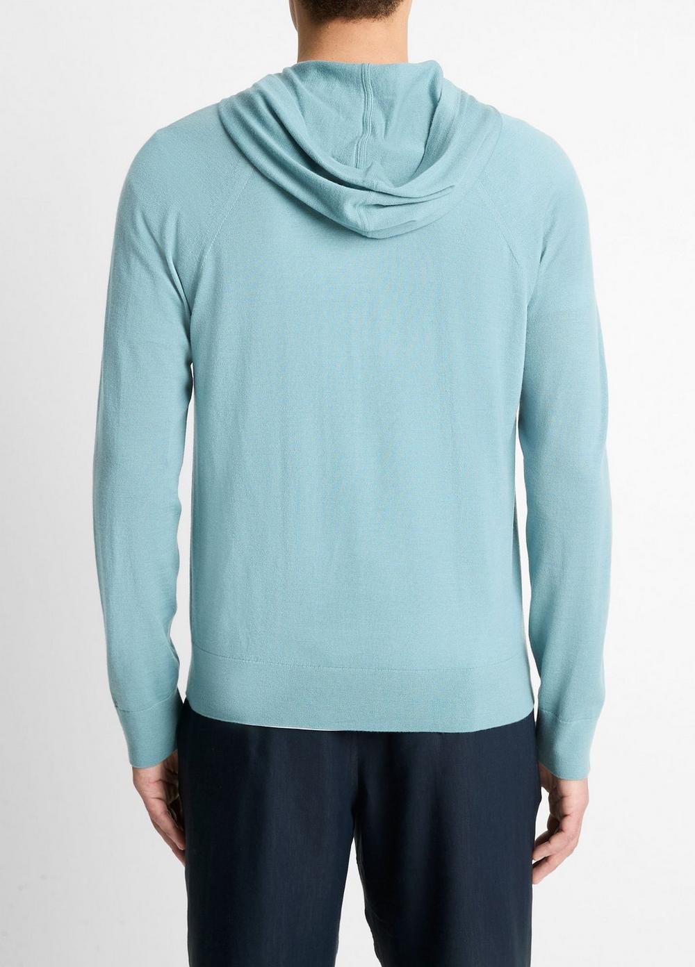 Featherweight Merino Wool-Cashmere Hoodie Product Image
