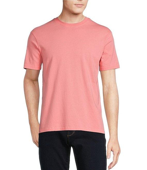 Cremiuex Premium Denim Garment-Dyed Short Sleeve T-Shirt Product Image