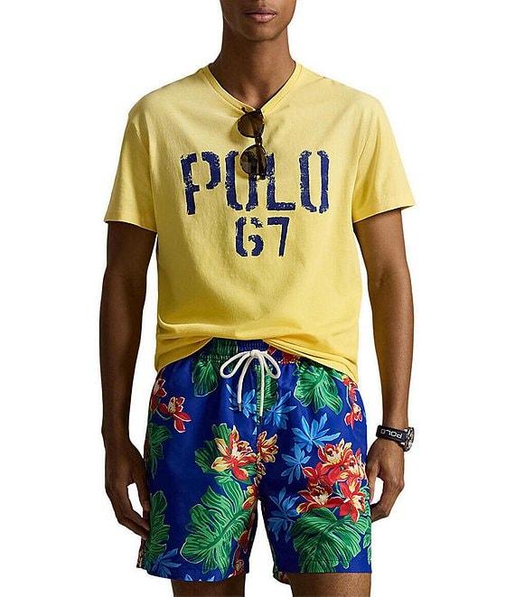 Polo Ralph Lauren Classic Fit Polo 67 Jersey Graphic Short Sleeve T-Shirt Product Image
