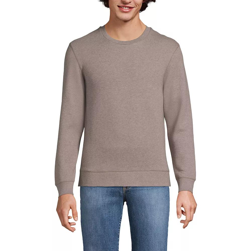 Men's Lands' End Long Sleeve Serious Sweats Crew Sweatshirt,  Product Image