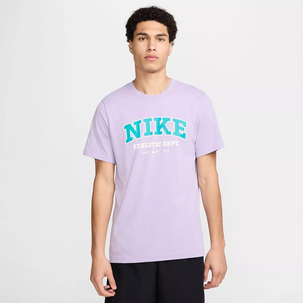 Men's Nike Dri-Fit Fitness Tee, Size: Medium, Hydrangeas Product Image