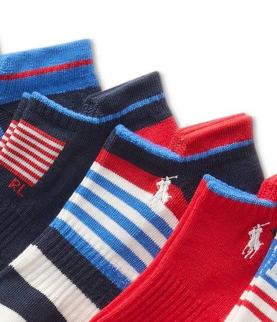 Polo Ralph Lauren Polo USA Low-Cut 6-Pack Socks Product Image