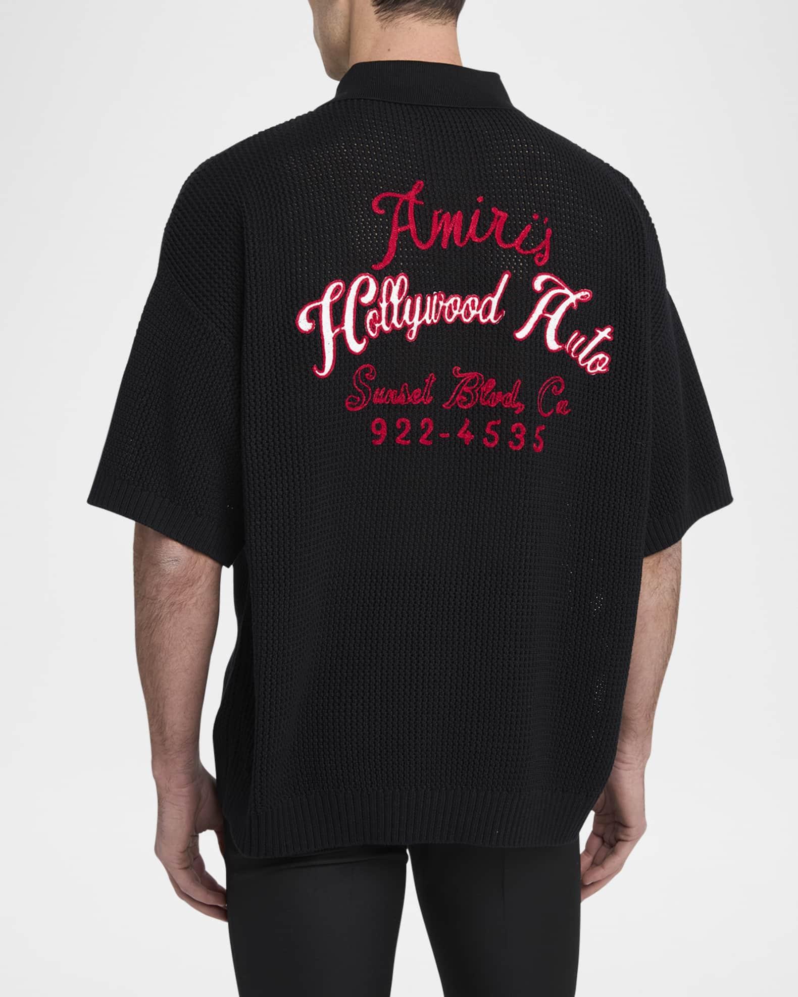Men's Hollywood Auto Mesh Short-Sleeve Shirt Product Image