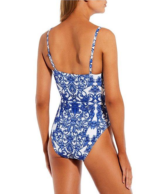 Antonio Melani Ornate Border One Piece Swimsuit Product Image