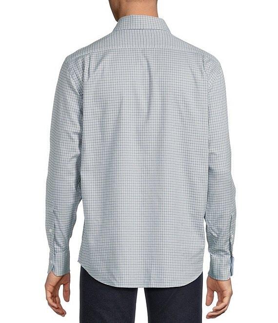 Cremieux Blue Label Washed Oxford Check Long Sleeve Woven Shirt Product Image