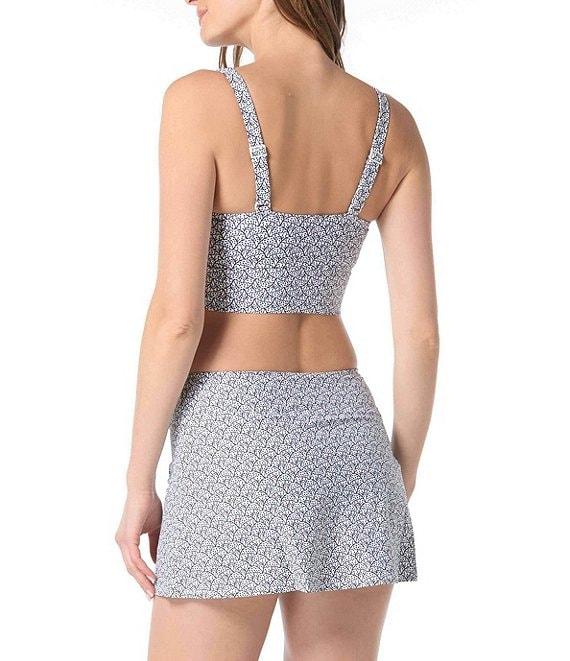 Beach House Samoan Floral Emma Wide Waist Swim Skort Product Image