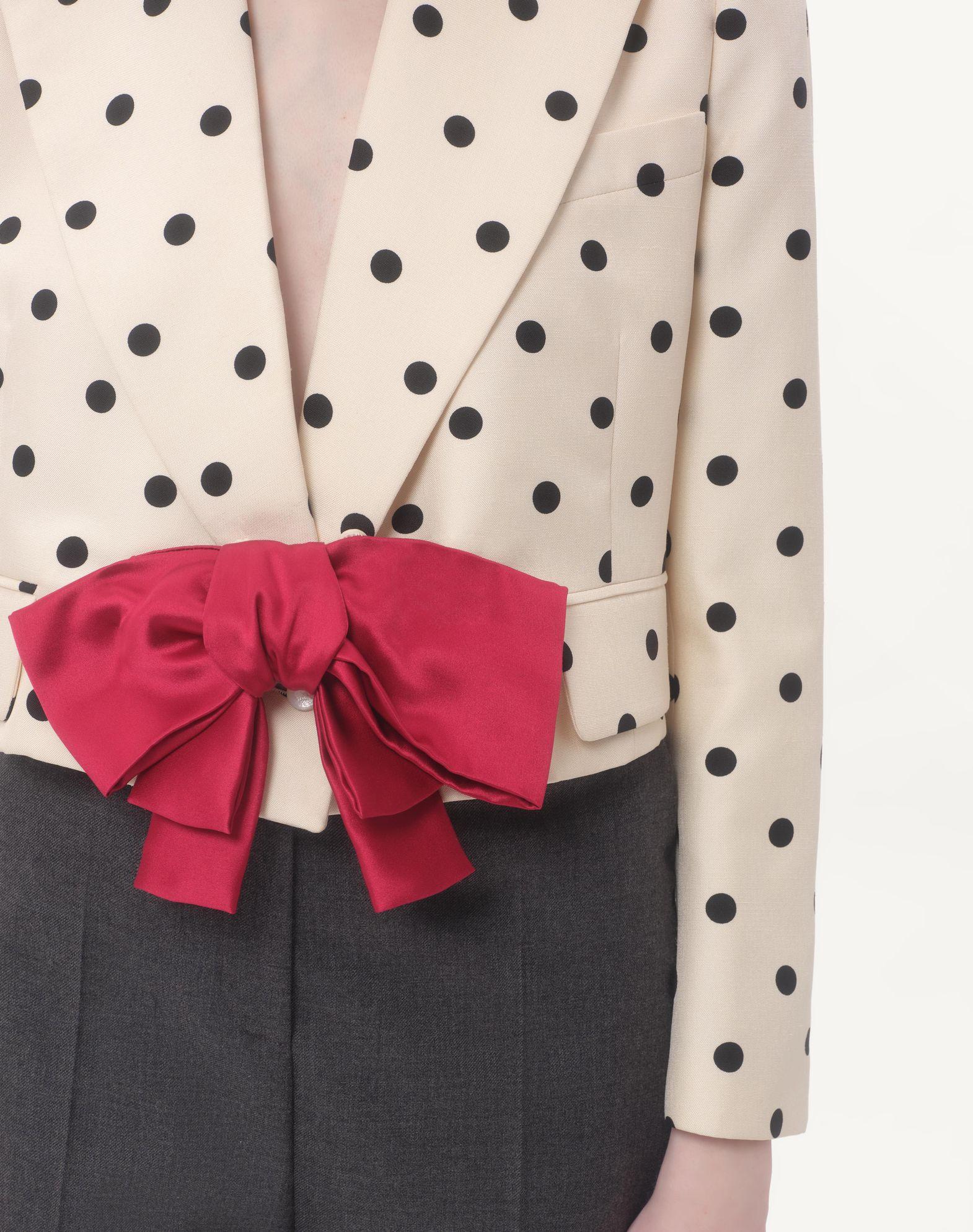 Shantung Jacket With Plusdepois Print  Product Image