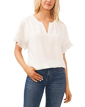 CeCe Ruffle Sleeve Drop Shoulder Blouse Product Image