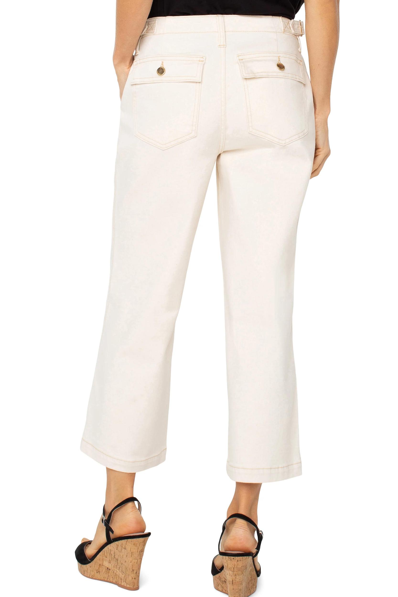 utility stride crop wide pants Product Image