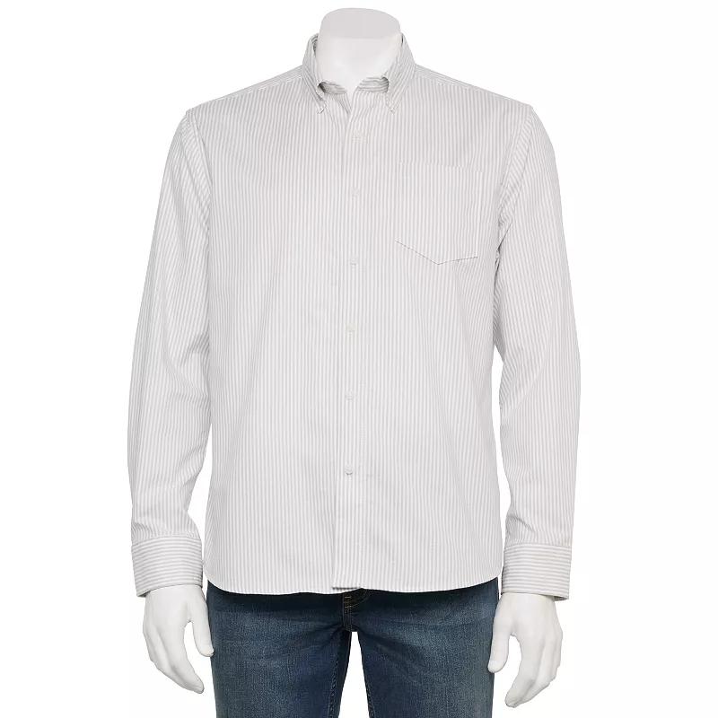 Men's Sonoma Goods For Life® Adaptive Long Sleeve Perfect Length Shirt,  Product Image