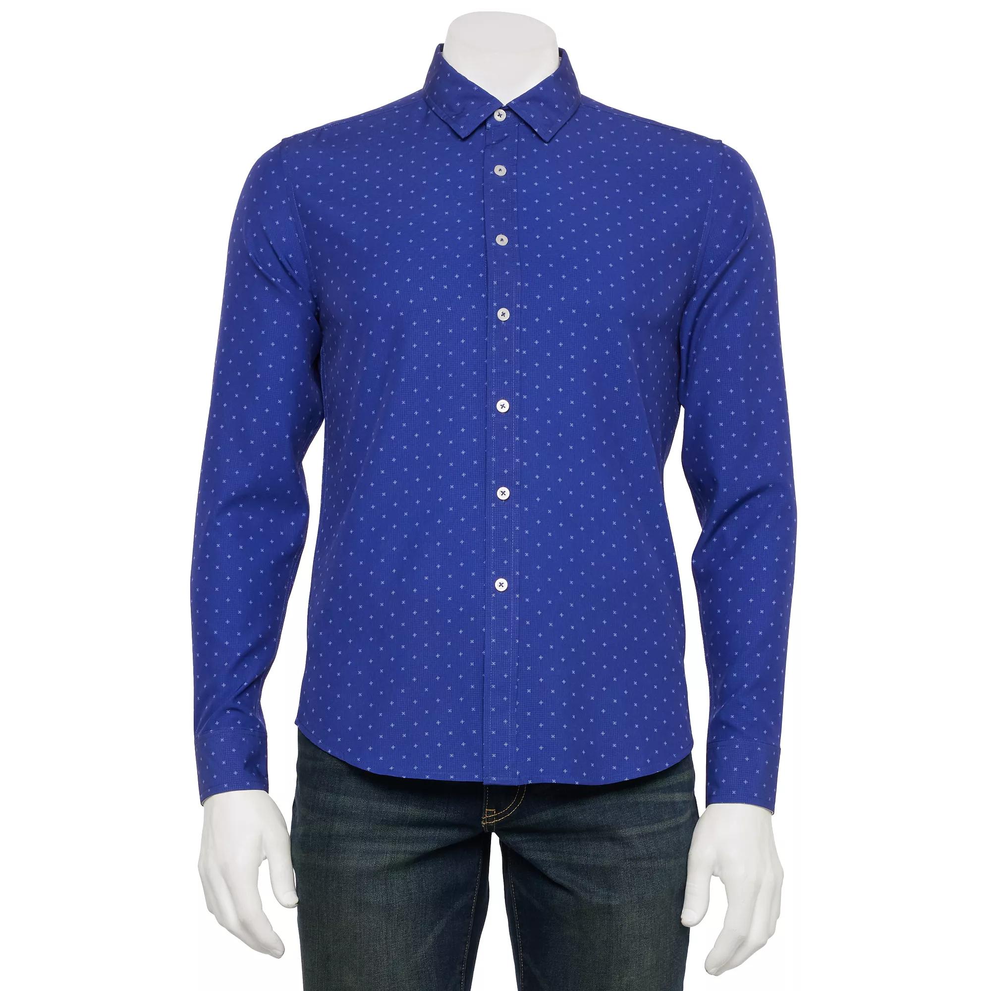 Men's Thomas Sterling Long Sleeve Button Down Shirt,  Product Image