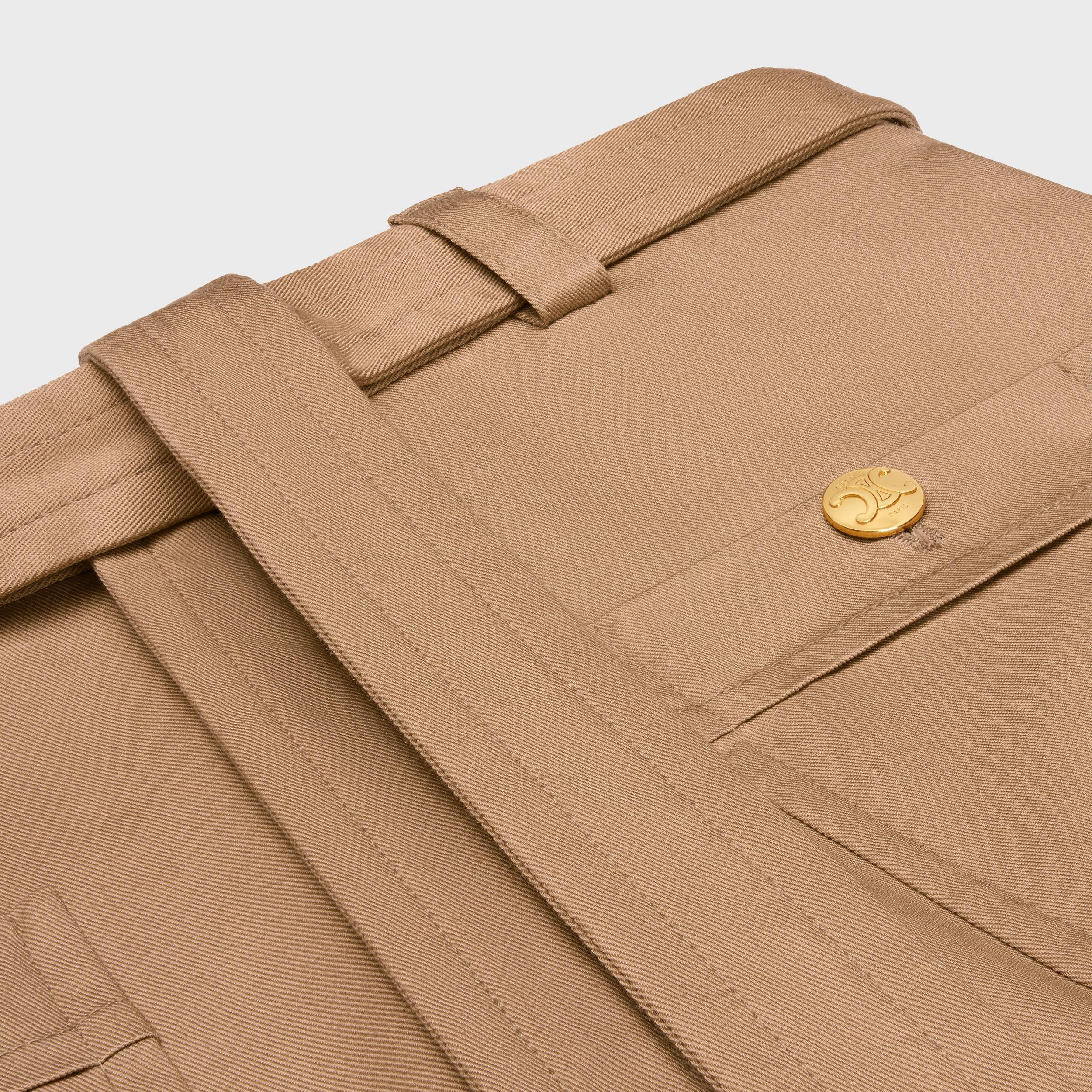taillat pants in cotton twill Product Image