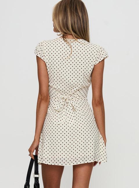 Cannelloni Mini Dress Polka Dot Product Image