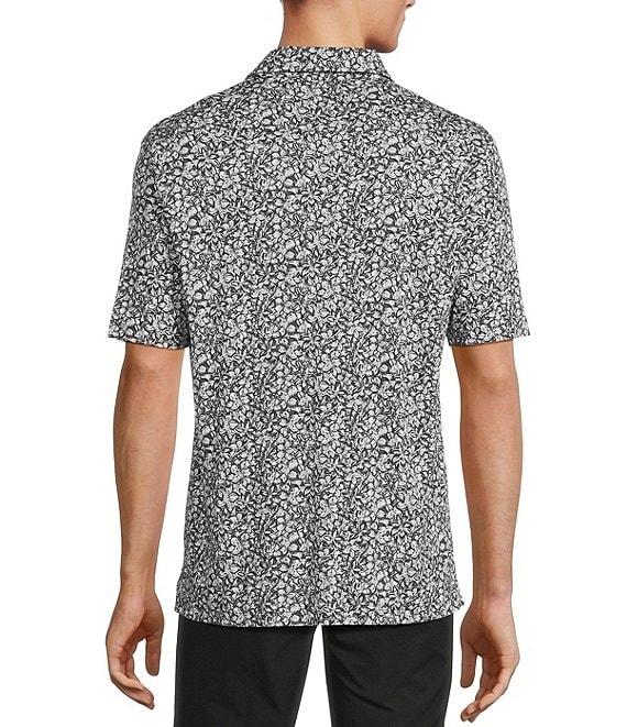 Hart Schaffner Marx The Blueprint Collection Short Sleeve Sketch Floral Print Shirt Product Image