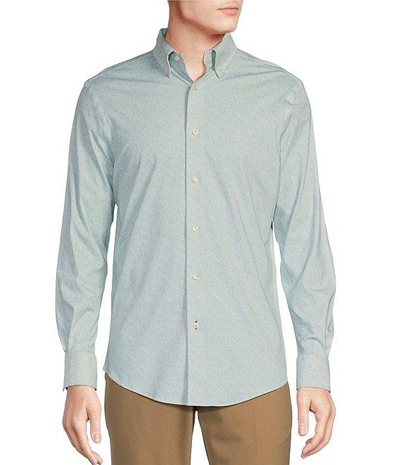 Daniel Cremieux Signature Label Paisley Print Luxe Stretch Long Sleeve Woven Shirt Product Image