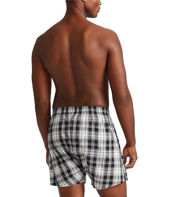 Polo Ralph Lauren Big & Tall Classic-Fit Cotton Woven Boxers 3-Pack Product Image