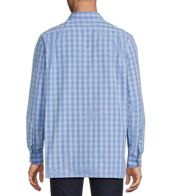 Cremieux Blue Label Tonal Gingham Poplin Long Sleeve Woven Shirt Product Image