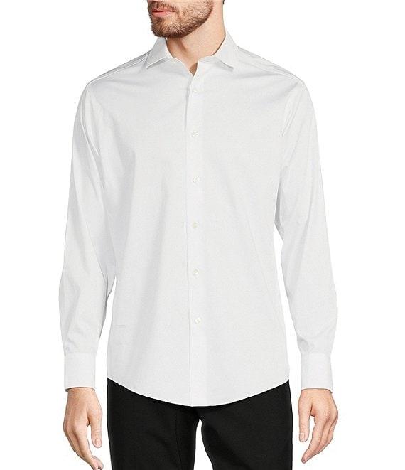 Murano Wardrobe Essentials Classic Fit Solid Long Sleeve Woven Shirt Product Image