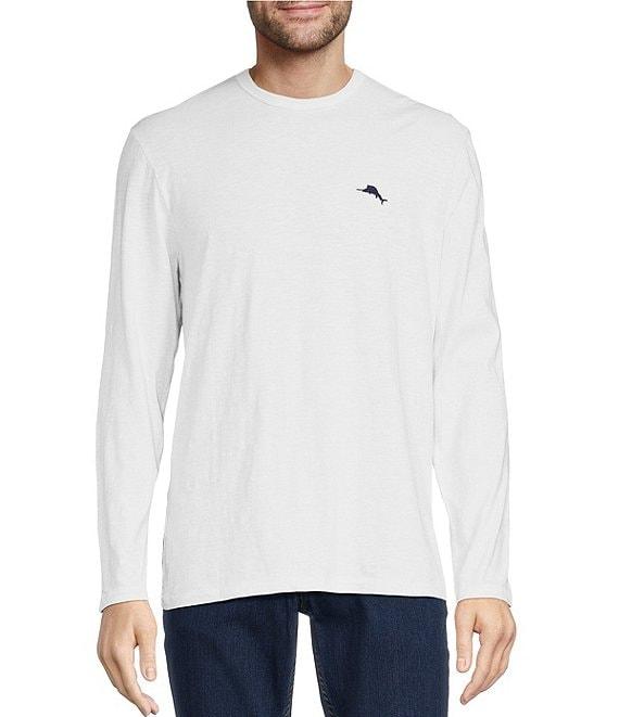 Tommy Bahama Ocean Escape Long Sleeve Lux Embroidered T-Shirt Product Image
