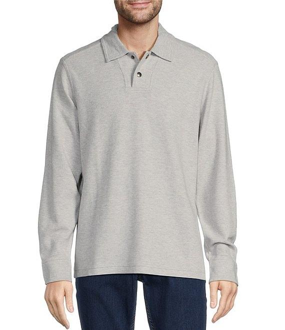Tommy Bahama Las Arias Long Sleeve Polo French Rib Polo Shirt Product Image