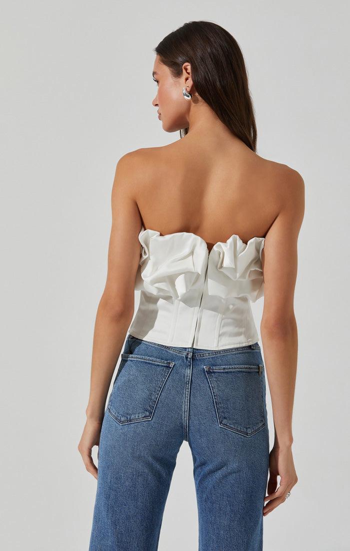 Valerie White Top Product Image