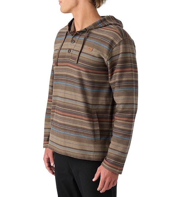 O'Neill Bavaro Stripe Long Sleeve Hooded Poncho Product Image