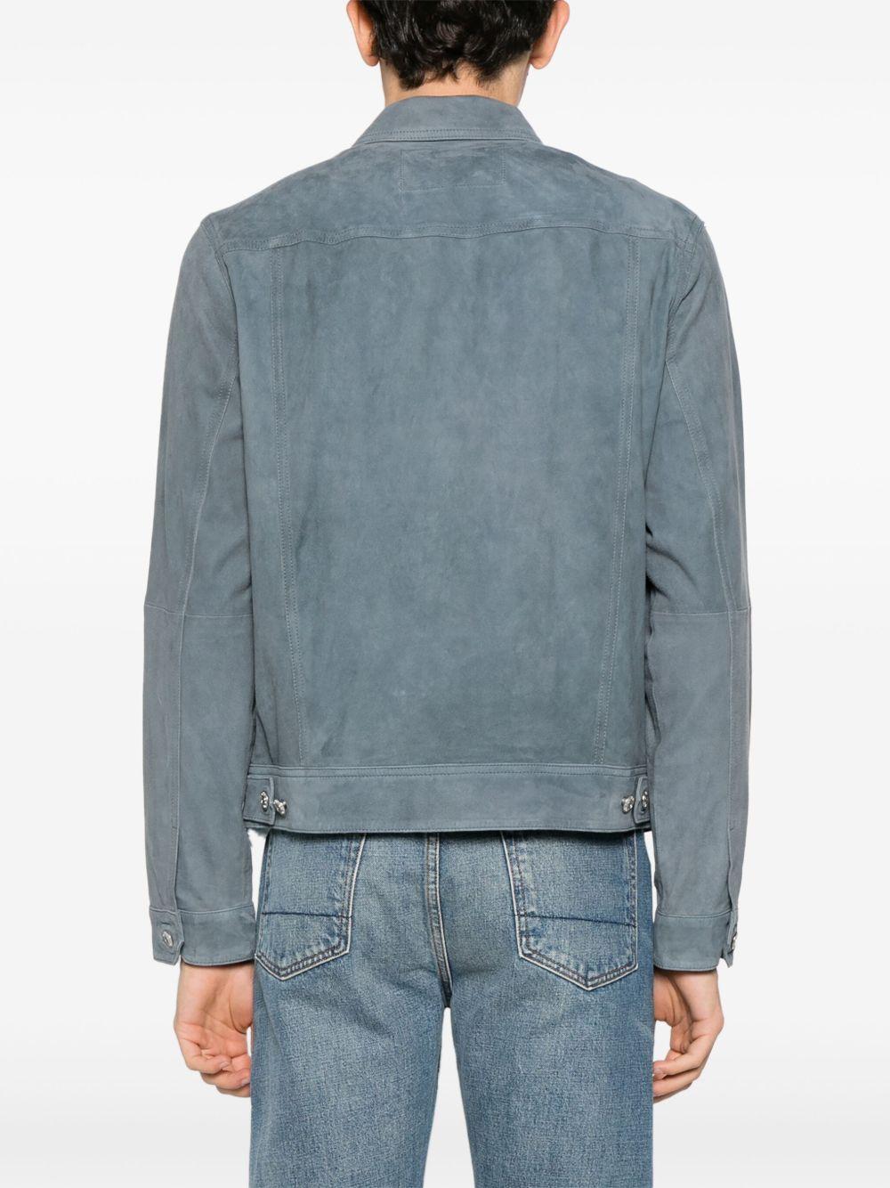 suede shirt jacket Product Image