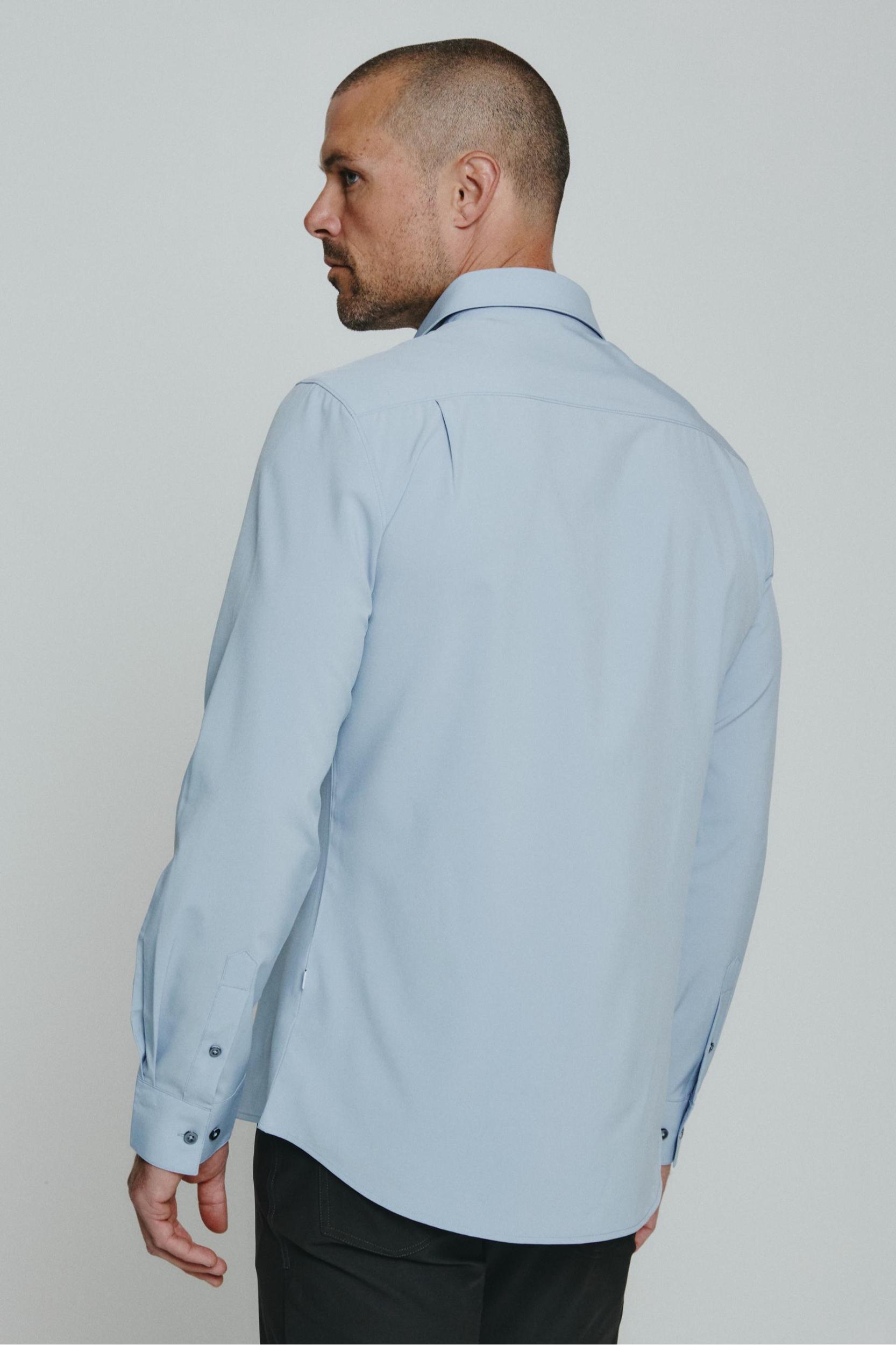 Liberty Long Sleeve Shirt - Dusty Blue Product Image