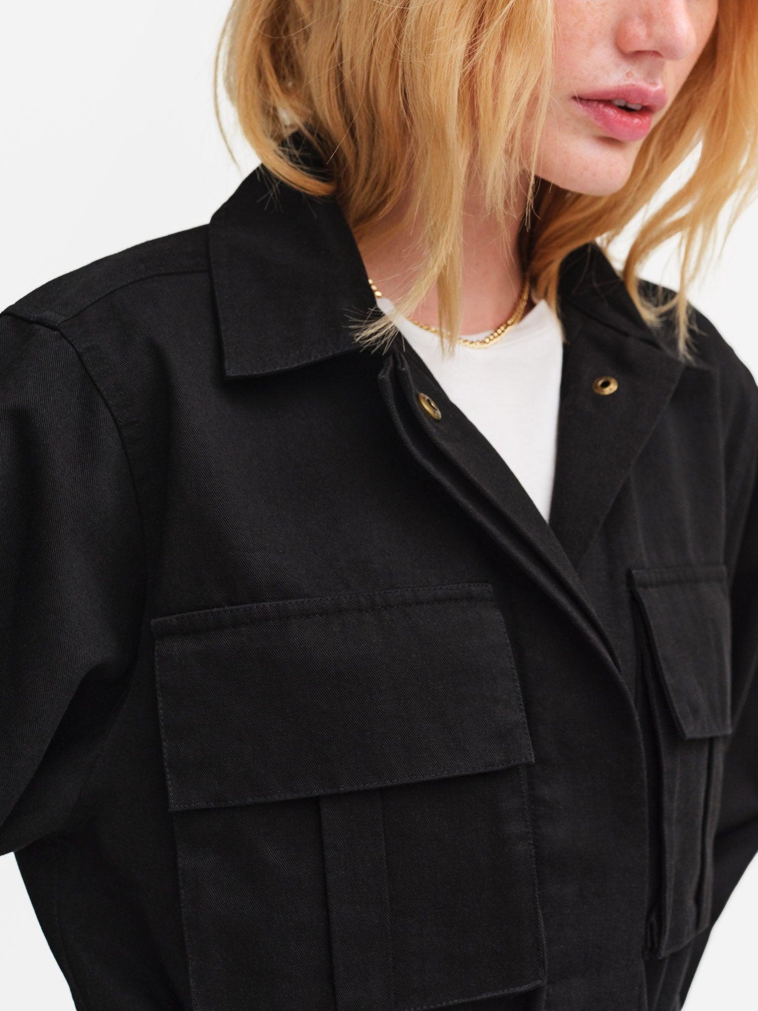 Tencel Twill Utility Jacket Female Product Image