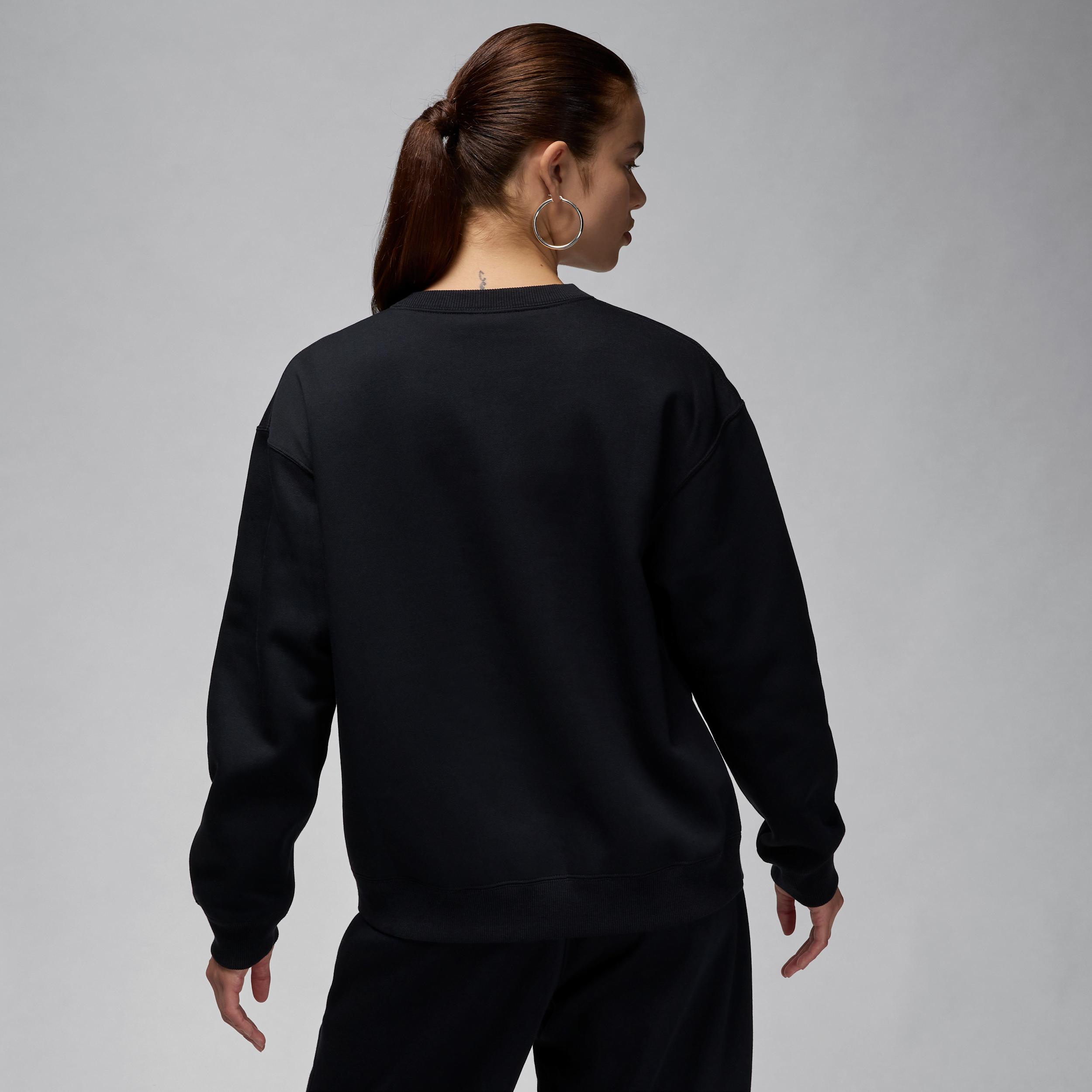 Womens Jordan Brooklyn Fleece Crew-Neck Sweatshirt | FV7074-063 Product Image