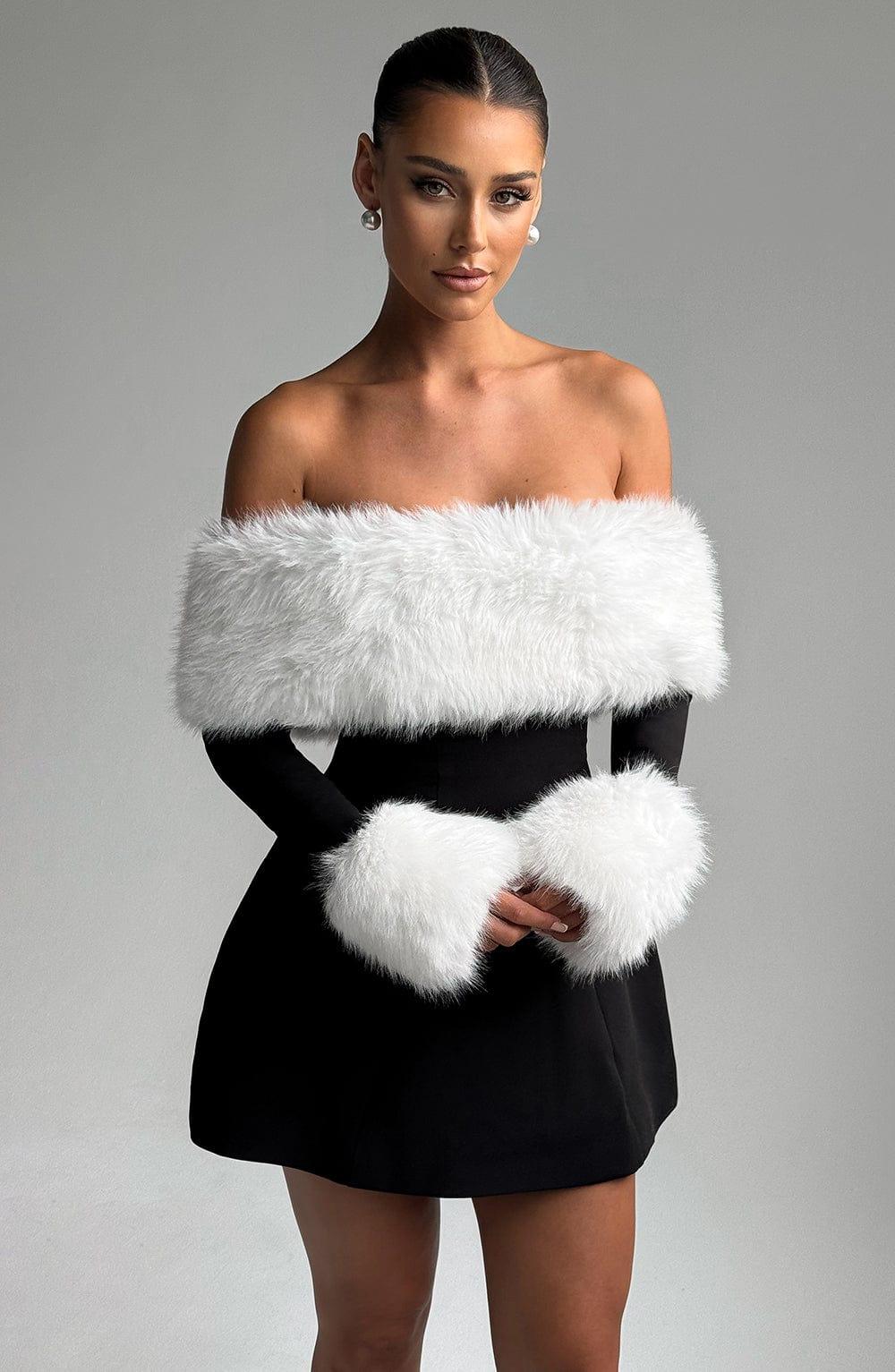 Villanelle Mini Dress - Black/White Product Image