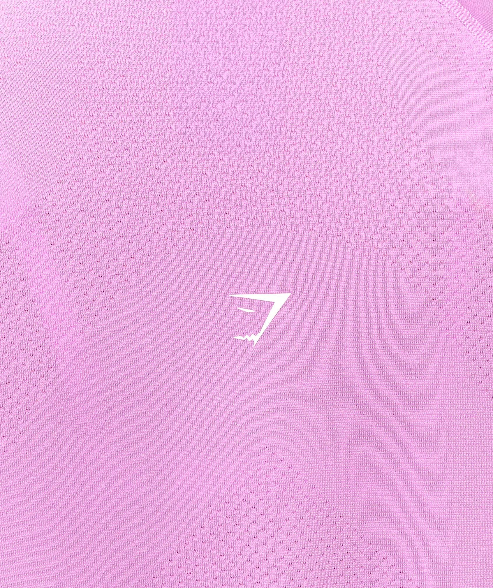 Gymshark Vital Light Long Sleeve Top - Sour Pink Marl Female Product Image