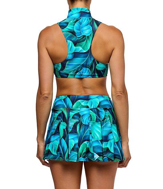 Athena Next by Athena Good Karma Courtside Pleated Swim Skirt Product Image