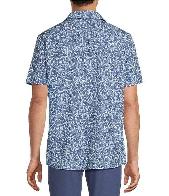 Rowm Rec + Relax Short Sleeve Performance Medium Floral Print Shirt Product Image