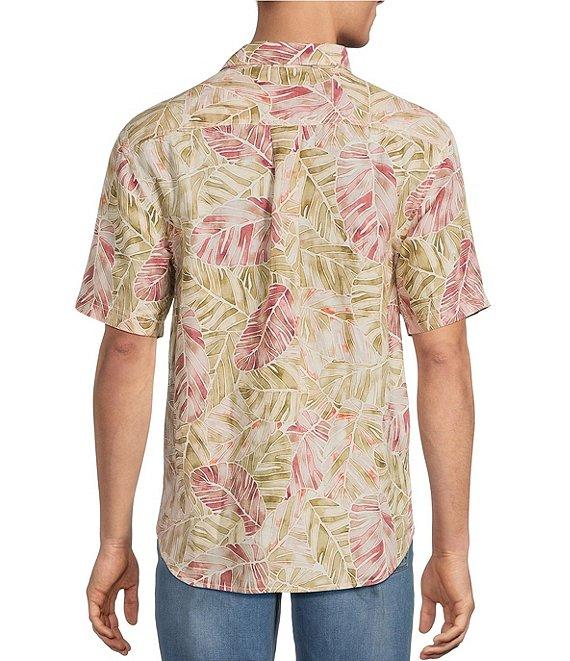Tommy Bahama Sand Linen Villa Nueva Vines Short Sleeve Woven Shirt Product Image