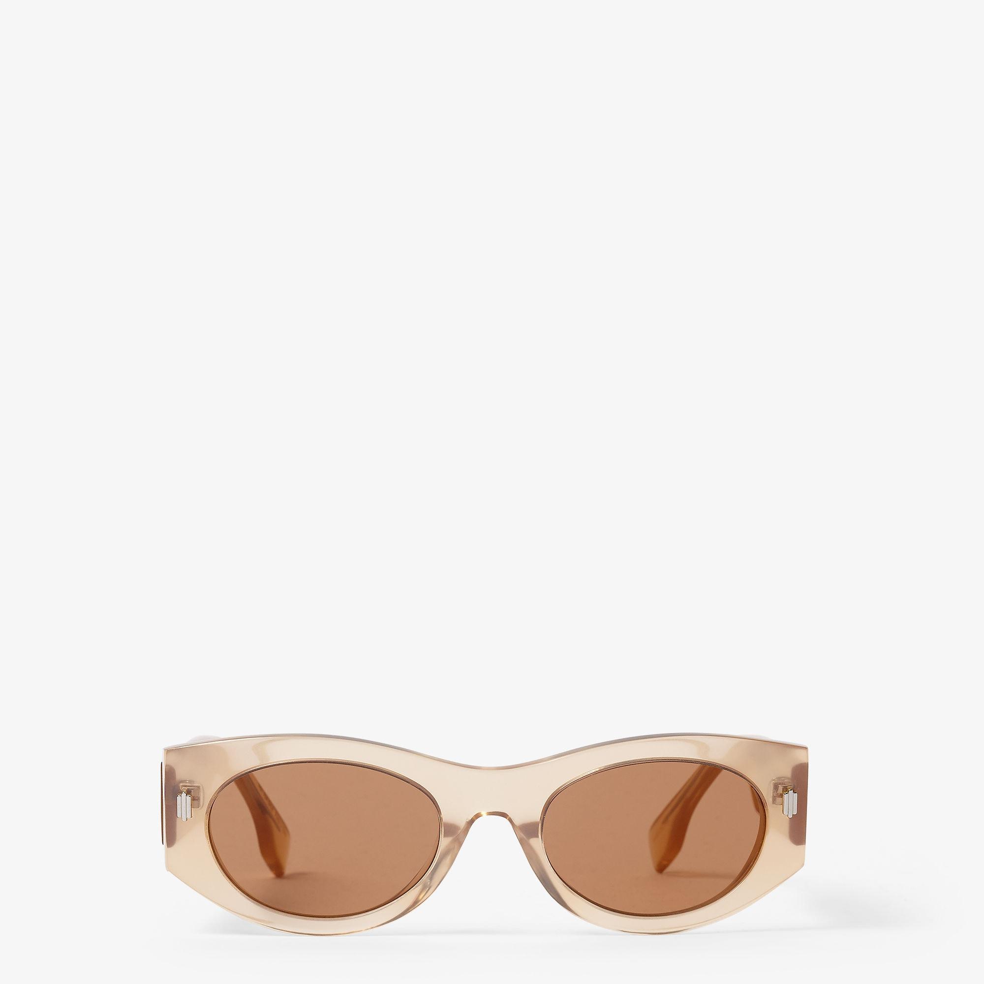 Fendi RomaBeige acetate sunglasses Product Image