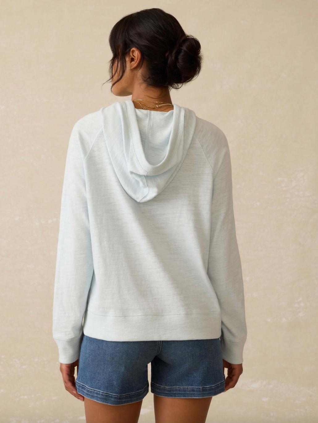 Faherty Sunwashed Slub Hoodie Product Image