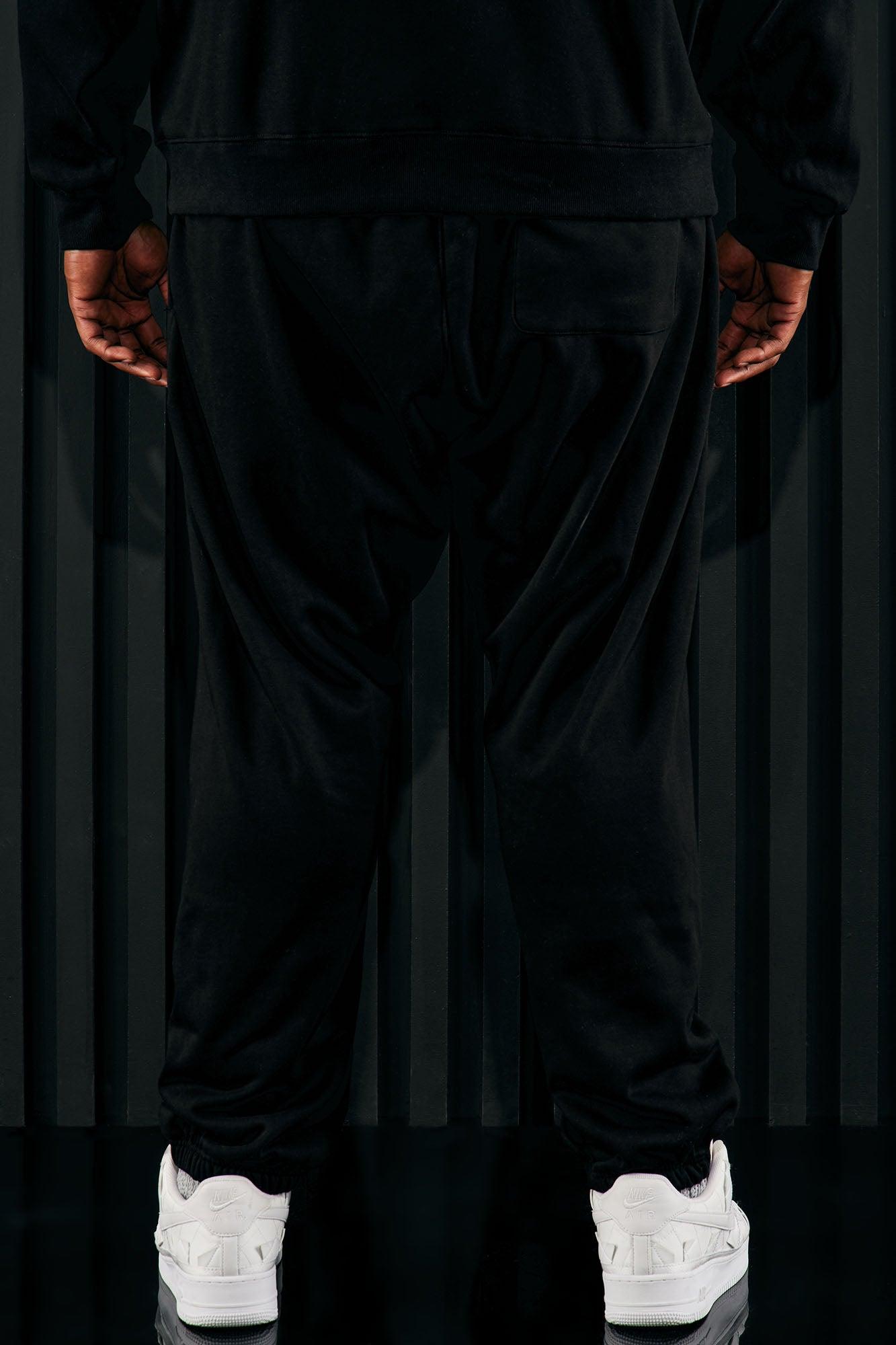 Tyson Heavyweight Sweat Jogger - Black Product Image