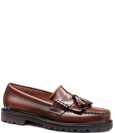 G. h. Bass Mens Layton Lug Weejun Tassel Loafers Product Image