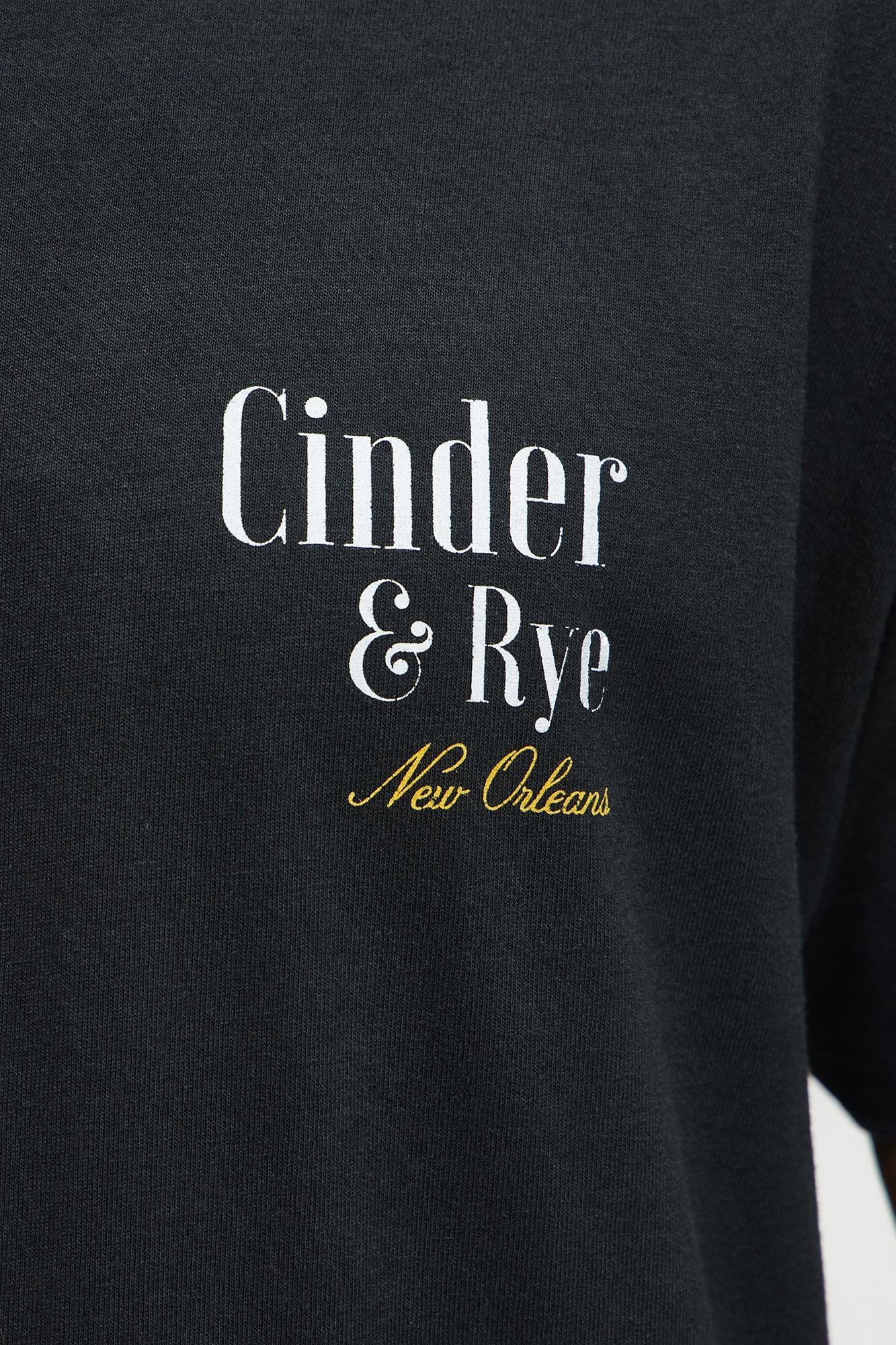 Cinder & Rye Short Sleeve Tee - Black Product Image