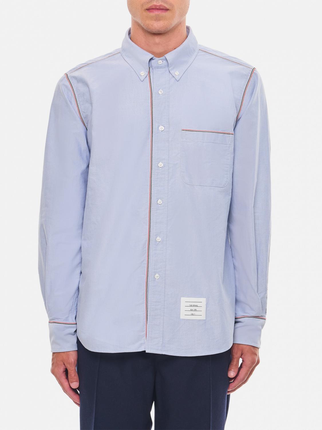 Thom Browne Men's Classic Fit Cotton Button-Down Shirt Product Image