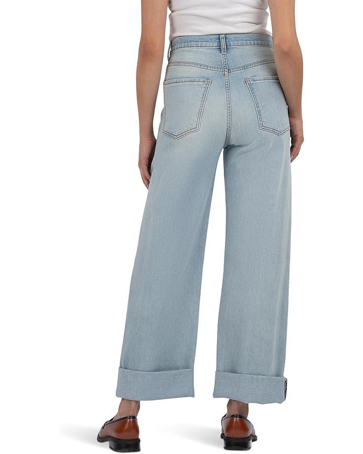 Charlotte High Rise Wide Leg Roll Up Product Image