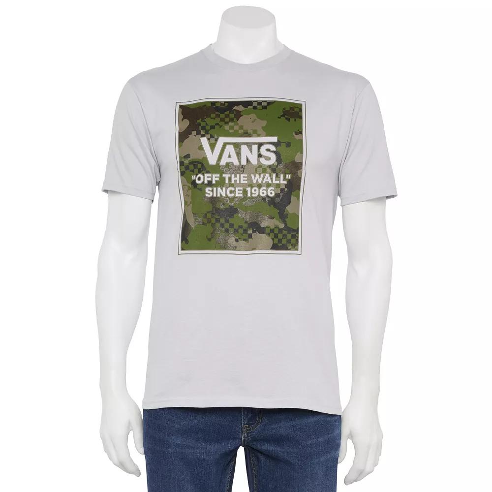 Men's Vans® Barbro Short Sleeve Graphic Tee, Size: XXL, Gray Product Image